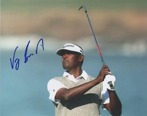 *VIJAY SINGH*FIRMADO*AUTOGRAFIADO*FOTO*GOLF*PGA TOUR*CHAMPIONS*TOUR*COA*8"" X 10"" - Imagen 1 de 2
