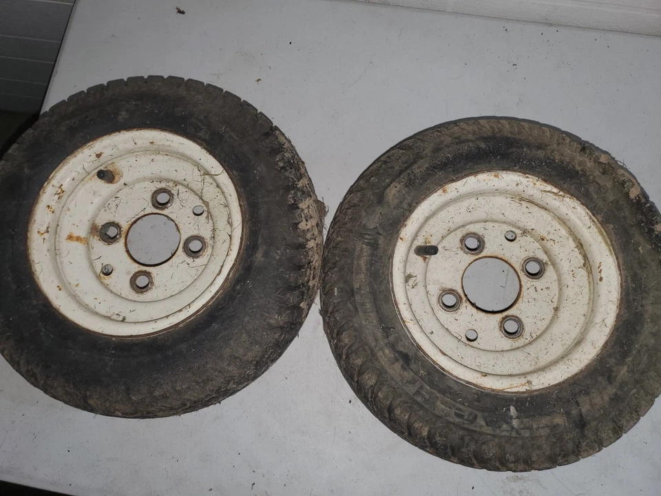 Neumáticos traseros Dixon Ztr Zero Turn Mower llantas 4 pernos 16x6,50-8 par (E31) Foto 1 de 4