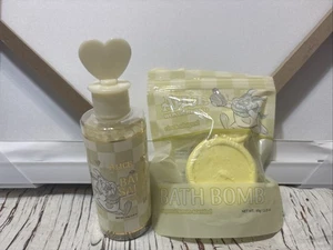 Disney Alice nel Paese delle Meraviglie Set da Bagno 2 Pezzi Sali di Limone Zuccherati e Forma Orologio da Bagno - Foto 1 di 9