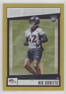 Score Rookies Gold Zone 2022/50 Nik Bonitto #317 Rookie RC - Imagen 1 de 4