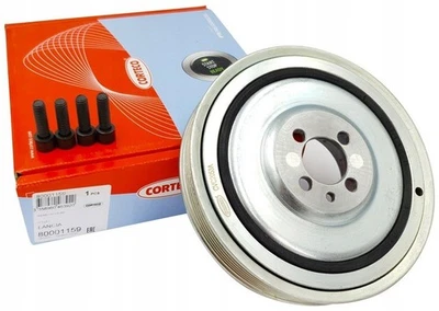 Puleggia Albero Motore con Smorzatore Alfa Romeo Fiat Lancia Opel 1.9 JTD Mjet - Imagen 1 de 4