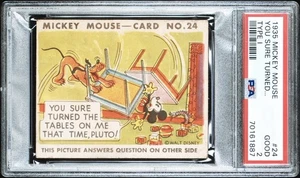1935 Mickey Mouse #24 YOU SURE TURN… TYPE 1 PSA 2 GOOD RARE!!! - Bild 1 von 2