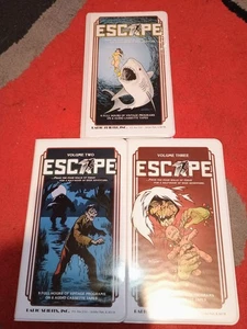 Escape Volume One, Two, & Three Audio Cassette Tapes Classic Old Time Radio - Picture 1 of 9