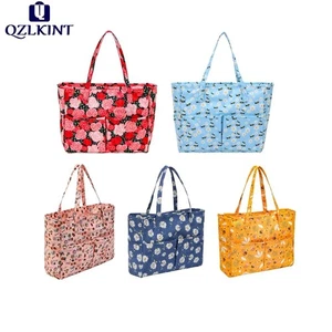 Bolso de Mano Grande para Tejer, Bolsas de Tejer para Almacenamiento de Lana y Agujas - Imagen 1 de 11