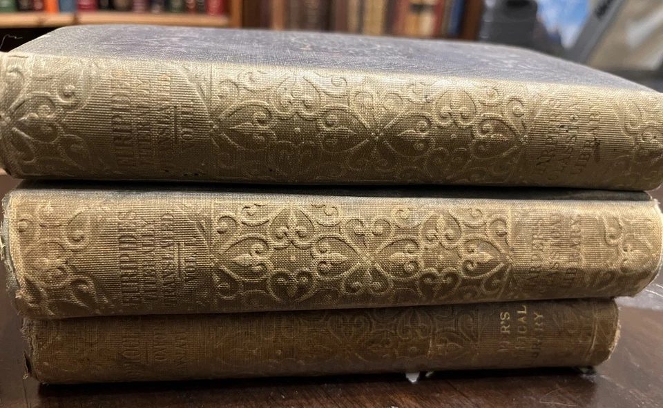 1857 THE TRAGEDIES OF EURIPIDES Sophocles Theodore Buckley 3 Vol Set Greek - Image 1 of 4