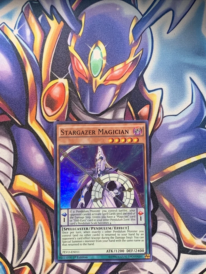 Yu-Gi-Oh! Stargazer Magician PEVO-EN011 Pendulum Evolution 1st Edition NM/M - Image 1 of 1