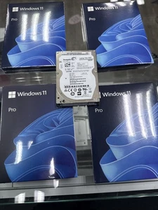 Microsoft Windows 11 Pro 64-Bit Full Version USB Box Sealed Pack - Picture 1 of 3
