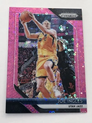Joe Ingles 2018-19 Panini Prizm Prizms Base Fast Break Pink #153 Utah Jazz /50 - Image 1 of 3