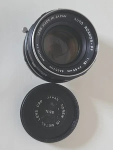 Minolta Auto Rokkor-PF 55mm F1.8 Lens Japan Manual Focus MC Mount Vintage - Picture 1 of 15