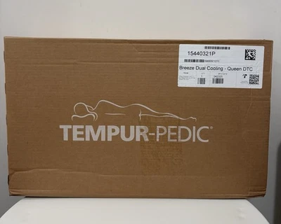 "Almohada de enfriamiento doble Tempur-Pedic TEMPUR-Cloud, Queen, blanca 27"" x 19"" x 6,4""" Foto 1 de 2
