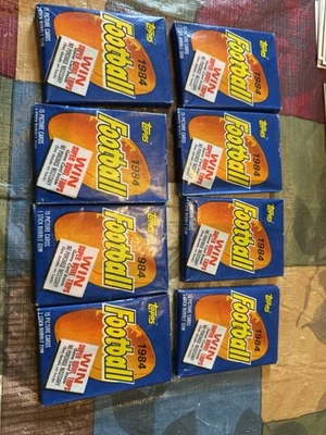 2–1984 Topps Football Wax Pack Sealed From Box Marino, Elway Dickerson RC - Image 1 of 3