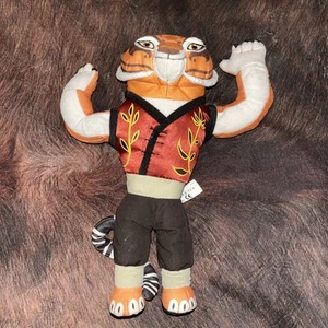 2008 Mattel Kung Fu Panda Tigress 10 Inch Movie Plush Toy Rare - Picture 1 of 6