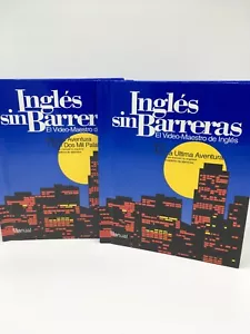 Ingles Sin Barreras Courses 11-12 Manual Only. Learn English Or Spanish - Imagen 1 de 5