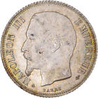 [#846024] Monnaie, France, Napoleon III, Franc, 1860, Paris, SUP, Argent, Gadour