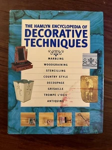 The Hamlyn Encyclopedia of Decorative Techniques Antiquing Decoupage Book - Picture 1 of 4