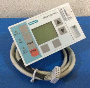 PANEL DE OPERADOR FRONTAL SIEMENS 3UF7210-1AA00-0 SIMOCODE PRO - Imagen 1 de 3
