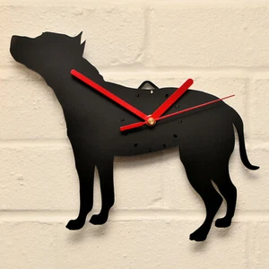 NEGRO AMERICANO STAFFORDSHIRE Forma moderna Reloj de pared Dormitorio Decoración del hogar Regalo - Imagen 1 de 2