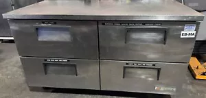 TRUE TUC-60D-4 4 DRAWER UNDERCOUNTER REFRIGERATOR - Picture 1 of 12