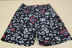 Boys Size 14 Blue Swim Trunk Board Shorts Drawcord Mesh Insert Pocket - Picture 1 of 7