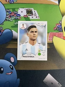 2018 Panini Russia FIFA World Cup Stickers Paulo Dybala Argentina Pink Back - Picture 1 of 3
