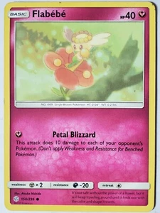 Flabebe 150/236 PL - Cosmic Eclipse Pokemon Card - Atsuko Nishida Art - Picture 1 of 4