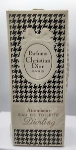 Rare Vintage Sealed Christian Dior Diorling Eau De Toilette Atomizer 4 fl.oz NIB - Picture 1 of 9