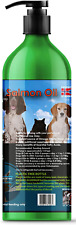 Iceland Pure Unscented Pharmaceutical Grade Salmon Oil For Dogs and Cats.Bottle