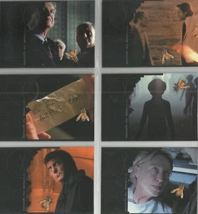 X-Files Seasons 6 &7 - "Inside the Syndicate" 6 Card Embossed Chase Set #i1-i6 - Picture 1 of 1