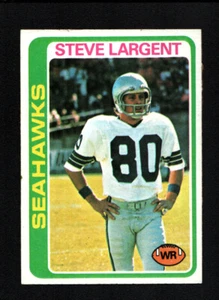 1978 Topps FB #443 Steve Largent Seahawks Sehr guter/ex Fußball ~ Schneller Versand ~ - Bild 1 von 2