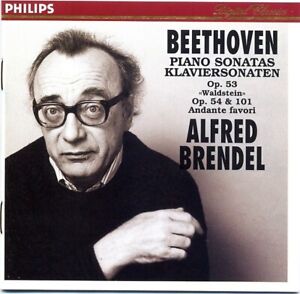 ALFRED BRENDEL - BEETHOVEN: Klaviersonaten op. 53, 54 & 101 [CD,1993] DEUTSCHLAND