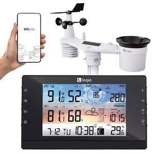 Logia 5-in-1 Wi-Fi Wireless Weather Station with Solar Panel and Sensors - Picture 1 of 8
