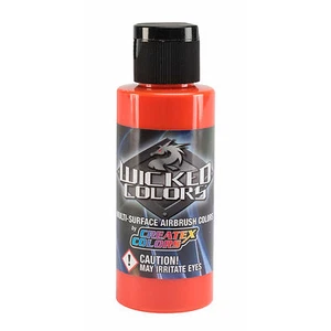 Createx Wicked Colors W054 Detail Orange 2oz. water-based airbrush paint - Picture 1 of 3