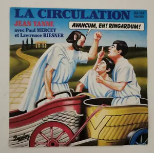 JEAN YANNE 45 RPM 7'' LA CIRCULATION / LE PERMIS - Foto 1 di 2