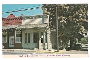 C.C. BEEKMAN BANK BUILDING Gold Dust Historic Jacksonville OREGON Postcard OR - Picture 1 of 2