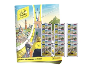 Pegatinas Panini Tour de France 2025 | 1 álbum de cromos + 15 bolsas de cromos - Imagen 1 de 4
