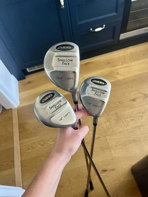 Acer Shallow Face Driver & Fairway Woods Set Steel Shaft Regular Flex Right Hand - Image 1 of 4