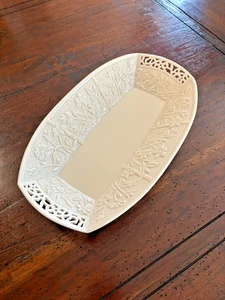 Vintage LENOX Rectangular Serving Dish 14.5” x 8.5” Beautifully Detailed - Picture 1 of 6