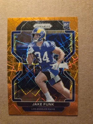 2021 Panini Prizm Rookie - Jake Funk #402 Lazer Prizm (RC) - Image 1 of 2