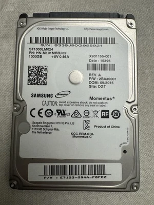 1TB Xbox One Hard Drive - Fully Wiped & Reformatted (ExFAT) External/Replacement - Image 1 of 2