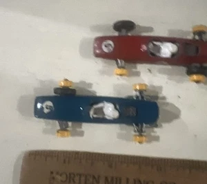 vintage matchbox indy car Racers Lot Of 2 With Drivers England - Picture 1 of 11