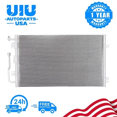 4612 A/C Condenser for Chevy Cavalier 1995-2005 Pontiac Sunfire 95-05 2.2L 2.4L Foto 1 de 4