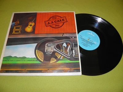 J.J. Cale - Okie - RARE 1974 Israel 1st Press LP EX / Blue Mercury Labels - Image 1 of 2