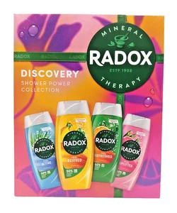 Radox Discovery Shower Gel Gift Set4x225mlFeel Active Revived Refreshed Uplifted - Picture 1 of 3