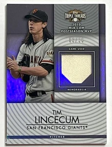 2012 Topps Triple Threads Unity Jersey Relics /36 Tim Lincecum #TTUR-44 - Picture 1 of 2