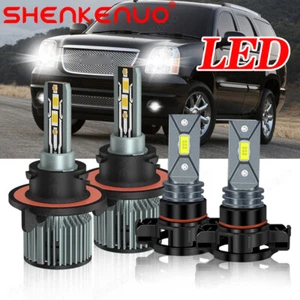 LED Bulbs H13 5202 Headlight High Low Beam Fog Light for GMC Yukon XL 1500 07-14 - Picture 1 of 14