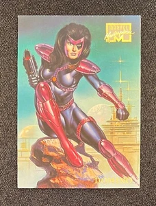 1996 MARVEL MASTERPIECES #11 DOMINO BASE CARD BORIS VALLEJO JULIE BELL ART NM/M - Picture 1 of 3