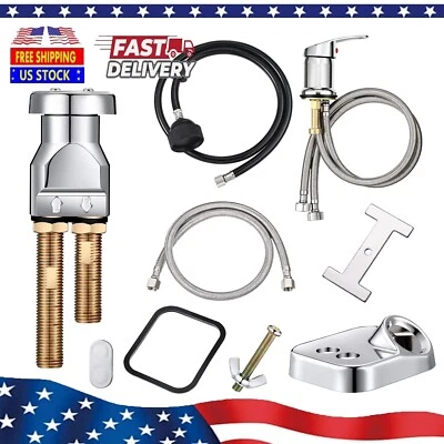 Kit de aspirador para grifo de tazón de champú de salón tazón de champú manguera y piezas de pulverizador Foto 1 de 4