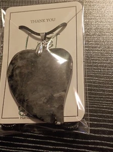 ~ Stunning Labradorite Pendant Necklace Healing Stone Wicca Pagan  18" - Picture 1 of 1