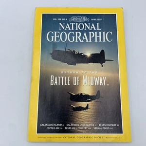 National Geographic (April, 1999) Return to the Battle of Midway Magazine - Picture 1 of 4