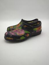 Sloggers Women's Spring Flowers Surprise Size 6 Waterproof Gardening Shoes 